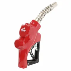This general purpose manual nozzle features a pressure-activated operation and a maximum flow rate of 25 gpm. Constructed with an aluminum body, aluminum spout, and rigid aluminum extension, it is designed for dispensing liquids in commercial or industrial settings. No meter is included.