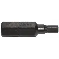 ZEPHYR Insert Bit: Insert Bit, Metric, Hex Head, 3 mm Bit Industry Size, Std, 1 in Overall Lg, 5 PK (MPN H5223XM-5PK)