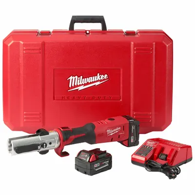 MILWAUKEE Cordless Press Tool Kit: M18 REDLITHIUM, Extended, Inline - Milwaukee Press Fitting Tools