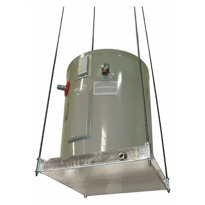 OEM Suspended Water Heater Platform: Ceiling Mount - Ceiling-Mount Stands for Water Heaters