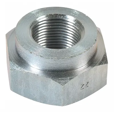 PHOENIX Jam Nut: Brass, Brass, 1 5/8 in Lg, 22 mm Thread Size (MPN PNH8495JNT) - Fleet and Vehicle Maintenance