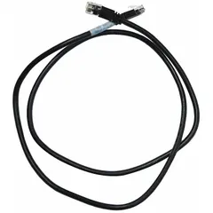 Communication cable, 118.1 inch (3.0 m) length, for connecting a remote display to compatible devices. Used in industrial control panels and automation systems to extend the user interface for monitoring and configuration.
