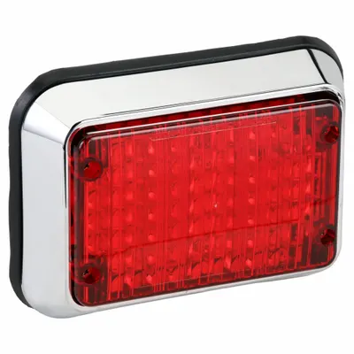CODE 3 Perimeter Light: Emergency Vehicle Perimeter Light, Red, 6 W Watt - Emergency Vehicle Perimeter Lights
