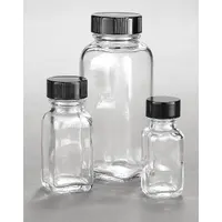 KIMBLE Sampling Bottle: 250 mL, 43-400 mm, No Closure, No Closure, Colorless, 84, Clear (MPN 5610843B)