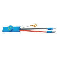 Automotive pigtail with Sentry Light connector, 3 wires of 16 AWG, 5 inches long. Features an O-ring to help prevent moisture and corrosion. Compatible with 5202 Series lamps. Used for connecting lamps to vehicle wiring in fleet and vehicle maintenance applications