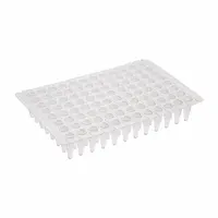 MTC BIO PCR Well Plate: Non-Sterile, 96 Wells, 0.2 mL, 7 mm Dia, RNase/DNase Free, Round (MPN P9602-NW)