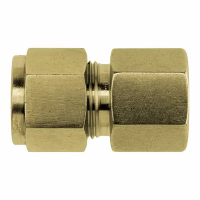 BRENNAN INDUSTRIES N2405-06-06-B Clean & Bagged Double-Ferrule - Clean & Bagged Double-Ferrule Brass Compression Fittings