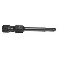 ZEPHYR Power Bit: Power Bit, Imperial, Torq-Set Head, #1 Bit Industry Size, Std, Hex, S2 Steel, 5 PK (MPN TS273-1-5PK)