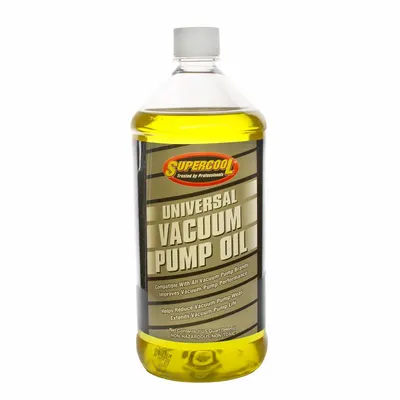 SUPERCOOL Vacuum Pump Oil: 1 qt, Bottle, 107 Viscosity Index - Vacuum Pump Oils