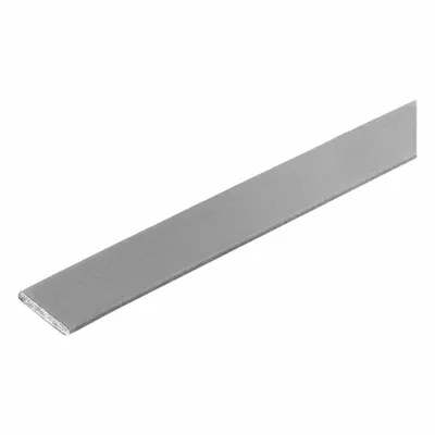 LORIENT Fire Seal: Flat, Self-Adhesive Mounting, Std, Flex PVC/Graphite, 17 in Overall Lg - Fire & Smoke Perimeter Door Seals & Gaskets