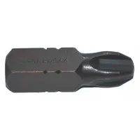 ZEPHYR Insert Bit: Insert Bit, Imperial, PH4 Bit Industry Size, #4 Bit Size, Std, Square, 5 PK (MPN D1254XX-5PK)