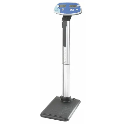 DORAN Physician Scale: Digital, kg/lb, 13 in Weighing Surface Wd - Physician Scales