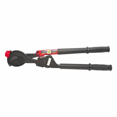 CRESCENT H.K. PORTER Cable Cutter: Steel Handle, Ratcheting/Shear - Ratcheting Electrical & Data Cable Cutters