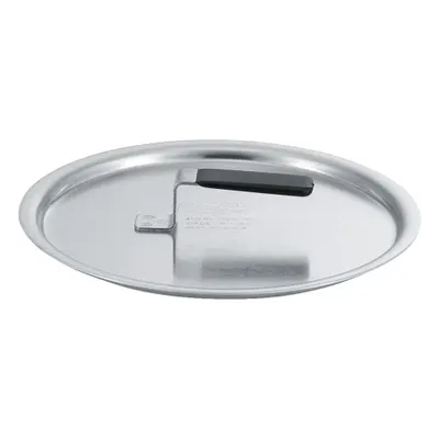 VOLLRATH Flat Cover: 14 in Top Dia, Stainless Steel, NSF Certified, Natural, 20 ga Gauge - Covers