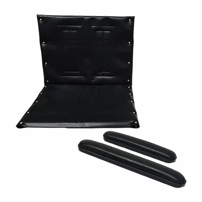 ALCO Wheelchair Upholstery and Armrest Kit: 18 in Overall Wd - Armrest Pads for Wheelchairs