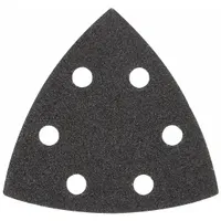 MILWAUKEE Oscillating Tool Sanding Sheet: 3 1/2 in Wd, 80 Grit, Sanding Sheet, Silicon Carbide, 6 PK (MPN 49-25-2080)