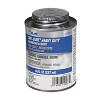 TRU-FLATE Cam-Cure Cement: Cam-Cure Cement, Gel, Can, 8 oz Container Size, Universal, Clear (MPN 12-287)