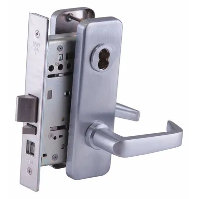 BEST Door Lockset: Office Lever Locksets, Chrome, ADA Compliant