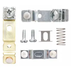 Movable contact for Siemens Multiple Class Contactors, NEMA Size 0. Includes one contact for restoring electrical continuity in worn contactors. Used in industrial motor control and switching applications.