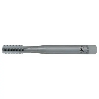 OSG Straight-Flute Machine Tap M2x0.4, Carbide, Modified Bottoming Chamfer - Straight-Flute Machine Taps for Aluminum