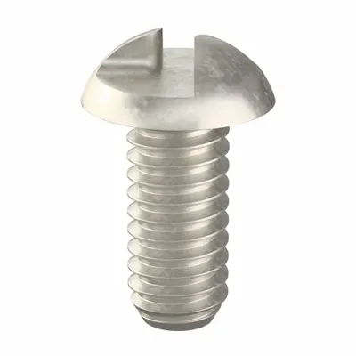 TAMPER-PRUF SCREW Tamper Resistant Screw: #8-32 Thread Size, 3/8 in Lg, Stainless Steel, Plain - Round Head Tamper-Resistant Machine Screws