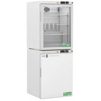 AMERICAN BIOTECH SUPPLY Laboratory Refrigerator and Freezer: 5.2 cu ft Refrigerator Capacity - General Purpose Lab Refrigerator-Freezers