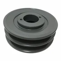 APPROVED VENDOR V-Belt Sheave: 2BK55H, 2 Groove, 5.25 in OD, Bushed Bore, H/QT, Cast Iron