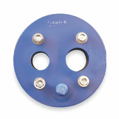 CAMPBELL Well Seal: Plastic, 1 1/4 in Compatible Drop Pipe, 6 in Compatible Casing ID - Well Seals