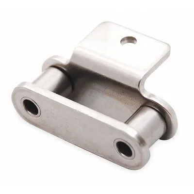 TSUBAKI Roller Attachment Link: Roller Attachment, Stainless Steel Conveyor Chains For Chain - Attachment Links for Conveyor Chains