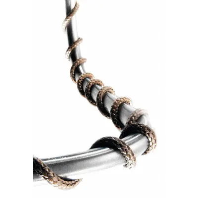 BRISKHEAT Heating Cord: 482°C Op Temp - Max, 6 ft Overall Lg, 1/4 in Overall Wd, 3/16 in Thick - Fiberglass Heating Cords