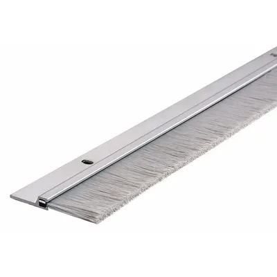 NATIONAL GUARD 601A 36IN Aluminum Door Sweep with Brush Insert - Door Sweeps