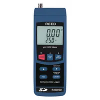 REED INSTRUMENTS Handheld Multiparameter Meter: ORP/pH/Temp, Electrodes Sold Separately, Batteries (MPN R3000SD)