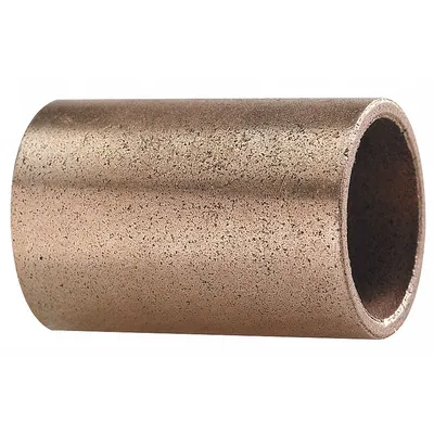 Dayton Sleeve Bearing: Bronze, 1/4 in Bore, 3/8 in OD, 1 in Lg, 50,000 lb/sq in-fpm Max PV - General Purpose Metallic Sleeve Bearings