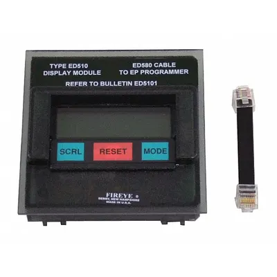 FIREYE LCD Display Module: Mfr Part # ED510 - Replacement HVACR Controls, Switches & Thermostats