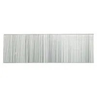 Collated brad nail, 1.625 in (1 5/8 in) overall length, galvanized steel, smooth shank with diamond point. Pack of 5,000. Suitable for trim, finishing, and light woodworking applications in hardwood and softwood