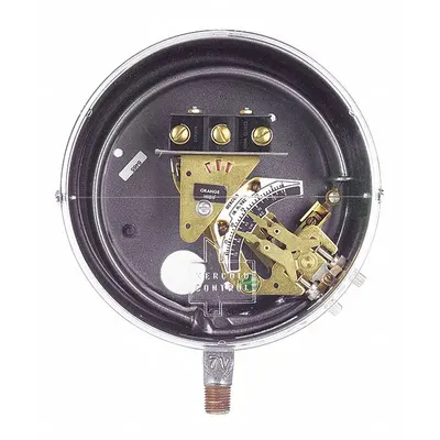 Dwyer Pressure Switch: Adj, Auto Reset, 10 psi to 200 psi, Conduit Box, SPDT - Adjustable Set-Point Air Pressure Switches