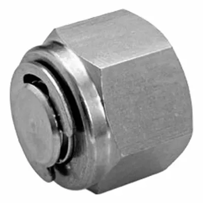 HAM-LET Let-Lok Double-Ferrule Compression Plug - Double-Ferrule Stainless Steel Fittings