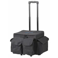 Black storage and transport case designed for the Brady S3700 printer series. Provides protection and organization for the label maker during transport and storage. Suitable for use in industrial, electrical, and facility management settings where portable labeling equipment is required.