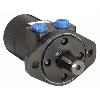 Parker Hydraulic Motor: TB Series, SAE A 2-Bolt, 11.9 cu in/rev, 287 RPM Max. RPM - Hydraulic Motors