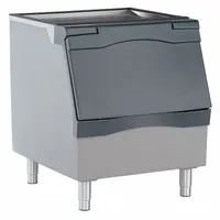 Ice Bin: 344 lb Storage Capacity, Top Hinged, 31 in Ht, 30 in Wd, 34 in Dp, Polyethylene, Unfinished (MPN B330P)