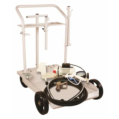 LIQUIDYNAMICS INC. Electric Drum Pump: 115 V AC, 1/10 hp HP, Polypropylene - Cart-Style DEF Dispensing Pump Systems