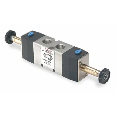 ARO Solenoid Air Control Valve: Four-Way / Two-Position, DIN Solenoid Connector - ARO MaxAir Series Directional Control Valves