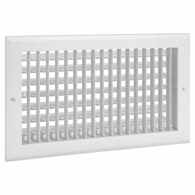 OEM Sidewall/Ceiling Register: Ceiling/Wall, 9 3/4 in H, 15 3/4 in W, Louvered - Sidewall/Ceiling Registers