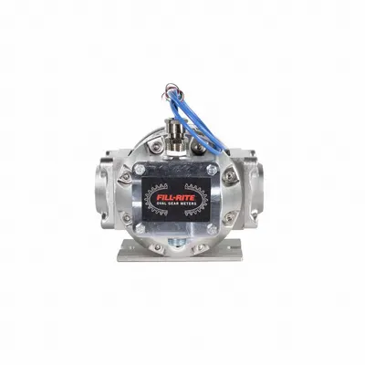 FILL-RITE Positive Displacement Flowmeter: Rotary Positive Displacement Meter, Inline - Custody Transfer Rated Oval Gear Flowmeters