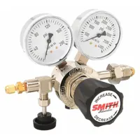 SMITH EQUIPMENT High Purity Gas Regulator: Single Stage, CGA 580 Inlet, 1/8" Tube Outlet, 150 psig (MPN 213-4109)