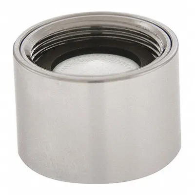 NEOPERL Outlet: 1.8 gpm Flow Rate, Laminar Flow Outlet, Brass, Chrome Finish - Faucet Aerators & Outlets