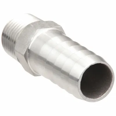 OEM 316 Stainless Steel Multipurpose Rigid Barbed Hose Fitting - 316 Stainless Steel Multipurpose (Air, Water, Chemical) Rigid Barbed Hose Fittings