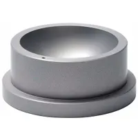 Hemispheric bowl accessory designed to securely hold round-bottom flasks during stirring or heating on the AREX-6 magnetic stirrer. Enables stable positioning of flasks in laboratory mixing and sample preparation procedures