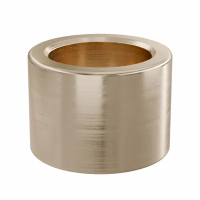 OILITE Sleeve Bearing: Bronze, SAE 841, 25 mm Bore, 35 mm OD, 25 mm Lg - Lubricated General Purpose Metallic Sleeve Bearings