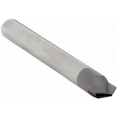 Carbide Chamfer Mill, AlTiN Coated, 90°, 3/16" Mill Dia, 2" OAL, 2 Flute